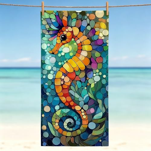 Serviette de plage anti-sable XXL grand format 180x90 cm - 2
