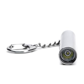 Amazon.co.jp: 懐中電灯 小型 かわいい ステンレス キーホルダー