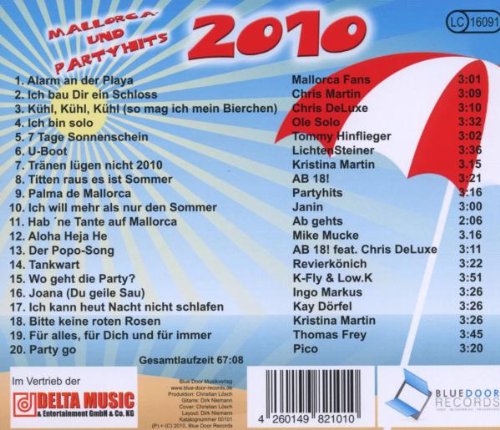 Mallorca-und Partyhits 2010