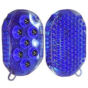 Tough 1 Rubber Jelly Massage Mitt Purple