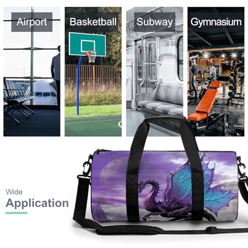 Sac week-end dragon violet pour optimiser vos voyages de gym