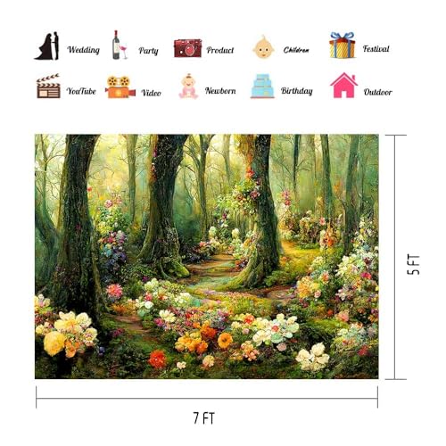 Fondo fotográfico 7x5 ft multiusos para decoración miniatura 2
