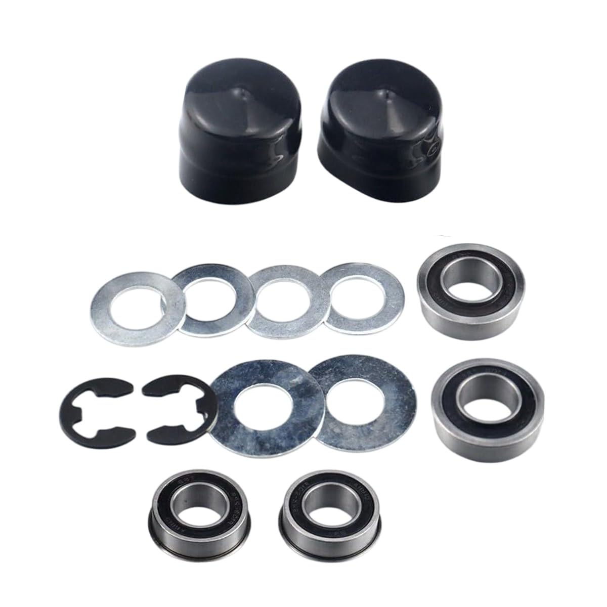 Kit di conversione Cuscinetto boccola Ruota Anteriore Compatibile con YTH22V46, YTH24V48, LGT2654, YTA18542, YTA22V46