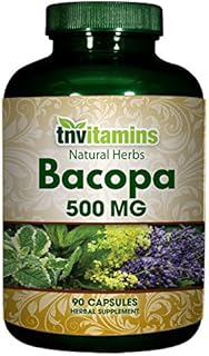 Bacopa Monnieri Leaf - 500 mg- 90 Capsules