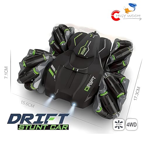 Image of Remote Control 4x4 Drift Stunt Car 4WD Racing Fall Resistant RC Car 360 Rotating Dual Sided Climbing High-Speed Tumbling Cross-Country Battle Off Road Rechargeable Adults Boy Girl