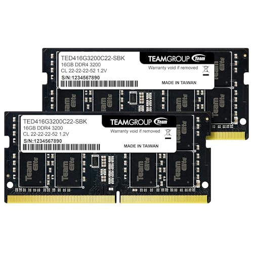 TEAMGROUP ノートPC用メモリ DDR4 3200MHz 32GB SODIMM