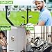 AISIKA Magnetic Golf Cart Phone Holder Compatible with MagSafe iPhone and Android Fits EZGO, Club Car, Yamaha, Icon, Golf Cart Accessories Valentines Day Gifts for Him Men Women Golfers