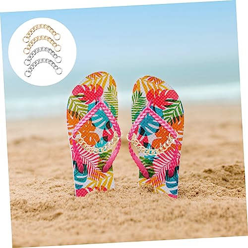 Chaîne décorative pour chaussures accessoires DIY pour claquettes - 4