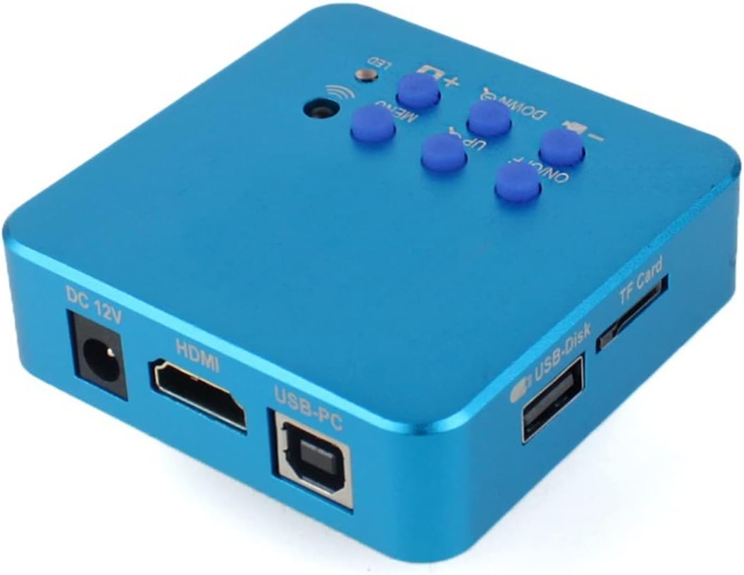 Microscopes Equipment Microscope Camera 38MP 13MP USB Industrial Microscope 130X C Mount Lens 56 LED Ring Ligh(D HDMI USB Camera)