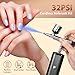 Airbrush Kit with Compressor, 32PSI Handheld Mini Air Brush Gun Set, Portable High Pressure Air Brushes for Painting, Tattoo, Nail Art, Mode, Makeup, Cake, Barber