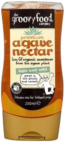 (Pack Of 12) - Organic Agave Nectar - Mild | THE GROOVY FOOD COMPANY
