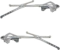 Vista 95 de TRQ Juego de elevalunas eléctrico trasero compatible con Volkswagen Golf 1999-2006 Jetta VW1550102 VW1551102 1999-2005