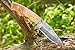 Damascus Steel Knife with Leather Sheath – 9