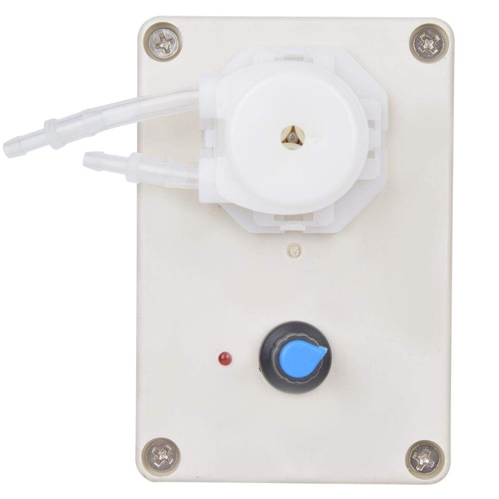 Simlug Bomba peristáltica de 1 ml-250 ml/min, bomba dosificadora de 50/60 Hz, enchufe estadounidense de 110-240 V para análisis bioquímicos