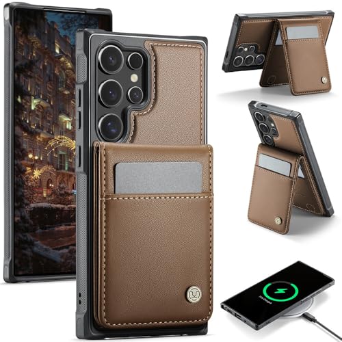 Coque Samsung Galaxy S25 Plus marron pour éviter les rayures d'écran et les chocs