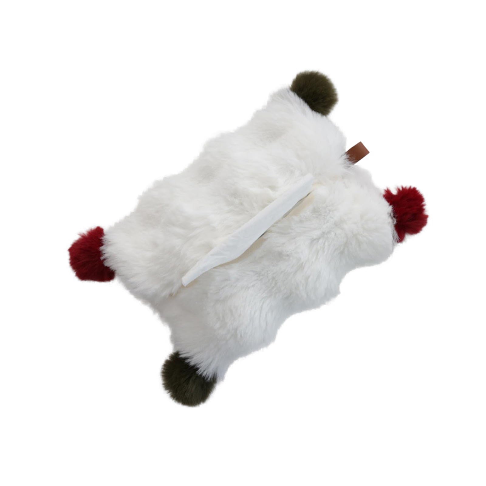 Tissue Cover, Unique Plush Tissue Organizer, Sturdy Paper Pouch for Stylish Adult Bedroom Dispenser