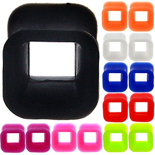 MoDTanOiz �Q�[�W �X�N�G�A �t���L�V�u�� �V���R�� �t���b�V���g���l�� �_�u���t���A �C���[�Q�[�W �C���[�v���O 6mm~26mm (1�y�A�܂���8�y�A), �S�� �V���R�[��,