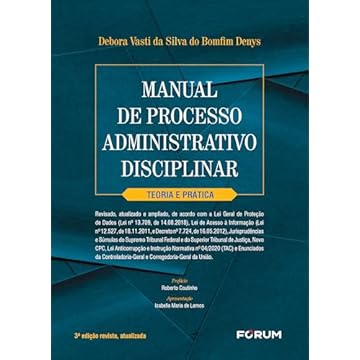 Capa do livro Manual de processo administrativo disciplinar