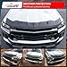 Kingna Hood Protector Compatible with 2023-2026 Chevrolet Colorado TPE Hood Shield Hood Deflector Hood Guard for 2025 Chevy Colorado Accessories