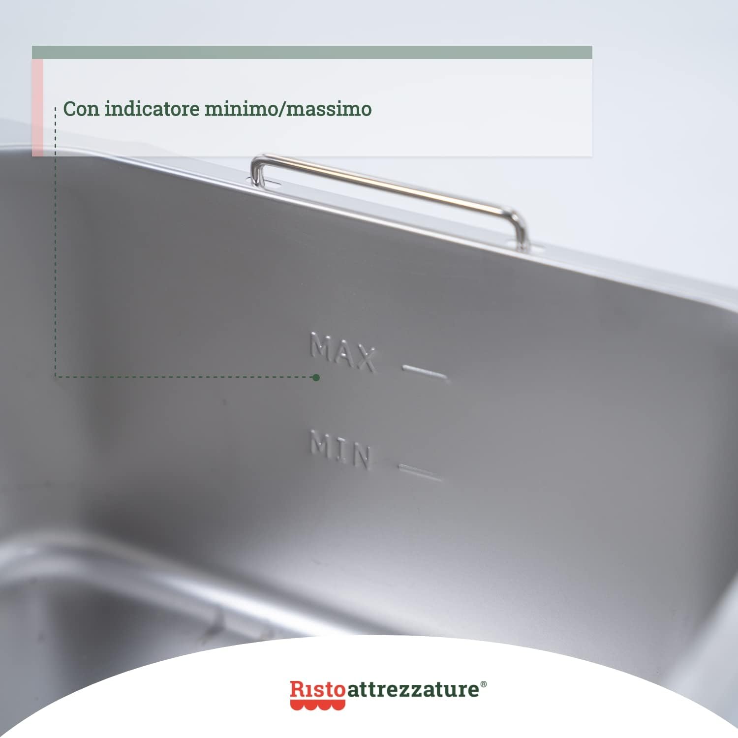 Friggitrice Elettrica Singola Vasca, Professionale in Acciaio Inox - 10 Litri, Capacità Olio 6 Litri Friggitrice Elettrica Singola Vasca, Professionale in Acciaio Inox - 10 Litri, Capacità Olio 6 Litri