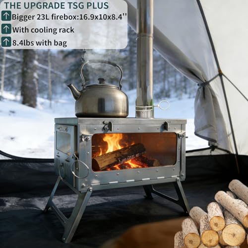 DANCHEL TSG PLUS Titanium Tent Stove