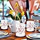 12 Windlicht Tischdeko 30 Geburtstag, Tischdekoration 30. Geburtstag Mädchen, Rosegold 30 Geburtstag Deko Mädchen, Schön DASS Du Da Bist, Geeignet für Teelichter oder Kerzen, Happy Birthday Tischdeko