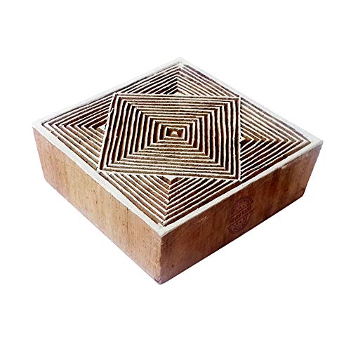 Royal Kraft Wooden Stamps DIY Fabric, Textile, Clay, Pottery, Paper, Henna Printing Blocks FFCtag015