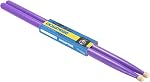 PATIKIL Maple Wood Drumstick Anti Slip Drum Stick 5A Purple 1 Pair for Drumming Musical Instrument Percussion