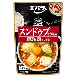 【】エバラ 小鍋でおかず スンドゥブチゲの素 300g×3個 450円(150円/個)(425円、141.7円/個)!プライム会員は送料無料! 【】エバラ 小鍋でおかず スンドゥブチゲの素 300g×3個 450円(150円/個)(425円、141.7円/個)!プライム会員は送料無料!
