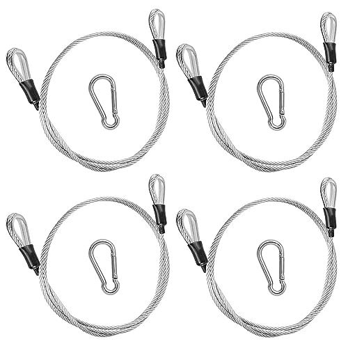 Antivol Câble Double Boucle 2,5m X 8mm – Acier Tressé, Pour Roues Et Selle, Compatible Support BikeTRAP