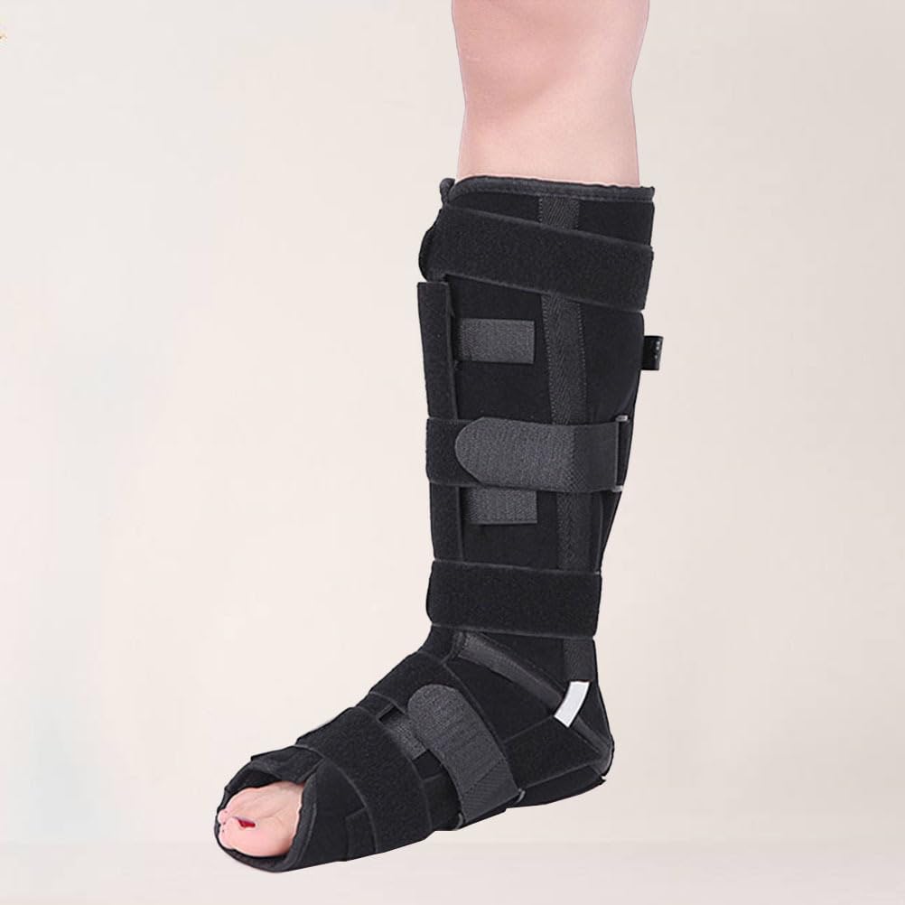 LIOOBO Chevillère médicale orthopédique en plâtre - Chaussure de randonnée médicale orthopédique - Support de cheville - Attelle de pied pour soulager la douleur