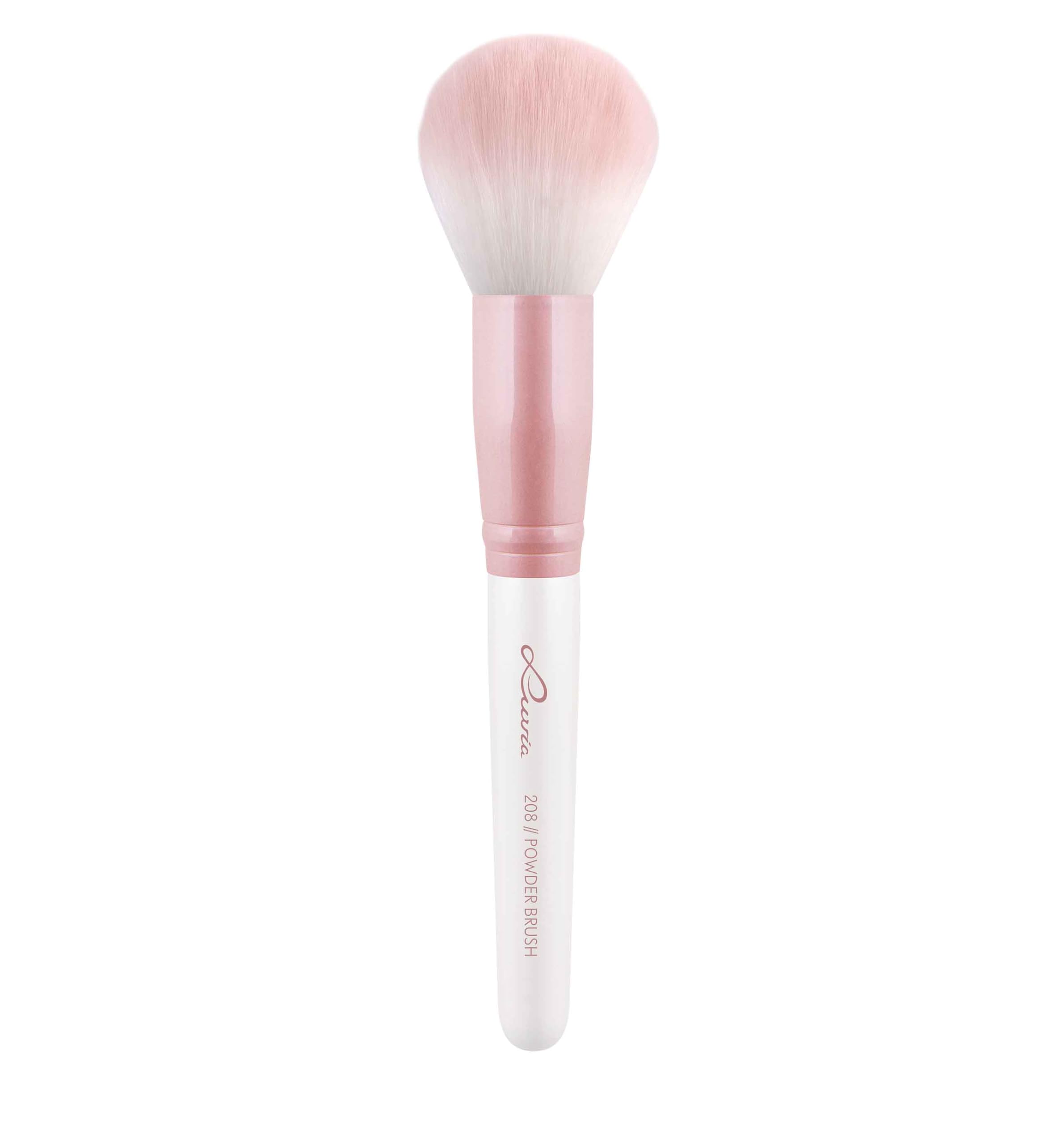 Luvia Professional Makeup Brush, Powder Make-Up Brush, Powder Brush for the Face Vegan Cosmetic Brush, 208 // Powder Brush - Candy - Image 3