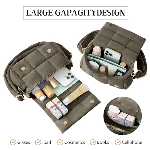 Bolso Mujer FS Fashion Crossbody Acolchado Ligero miniatura 5
