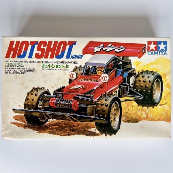 タミヤ1／32レーサーミニ4駆シリーズNo.1 ホットショットJr. 小鹿モデル
