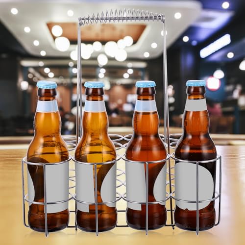 Cesta para botellas de cerveza: la solución para llevar bebidas sin caídas 8