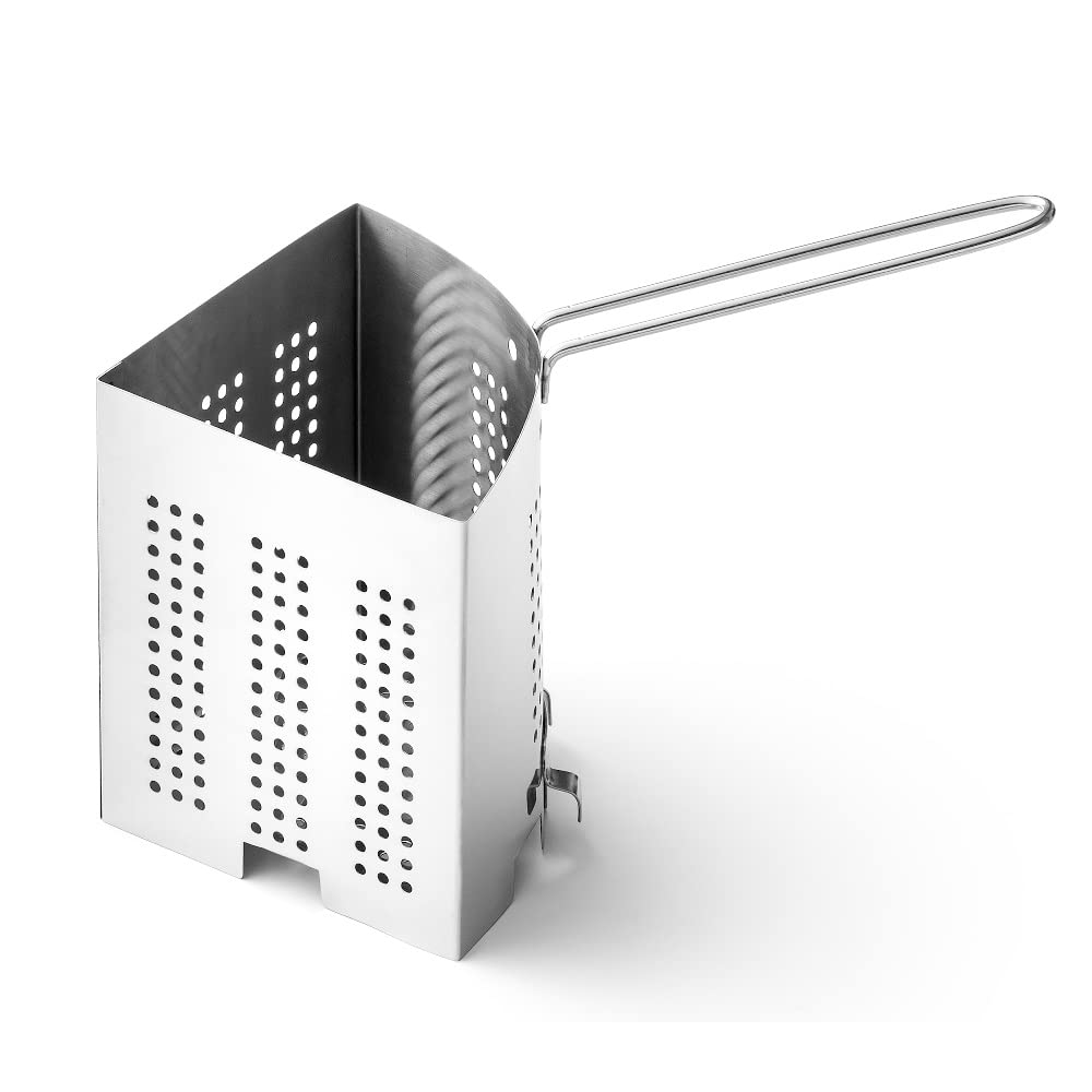 Cestello Per Pentola A Vapore Yardwe - Acciaio Inox, Maglia Fine, Per Cuocere Pasta E Verdura Separatamente - Foto 4