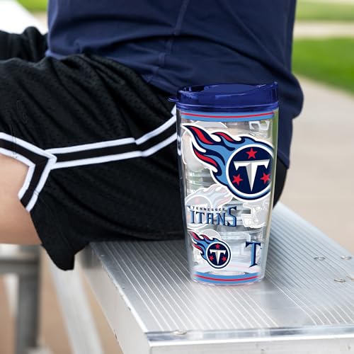 Image of Rico Industries NFL Football Double Wall Mayhem 16oz Tritan Tumbler W Lid