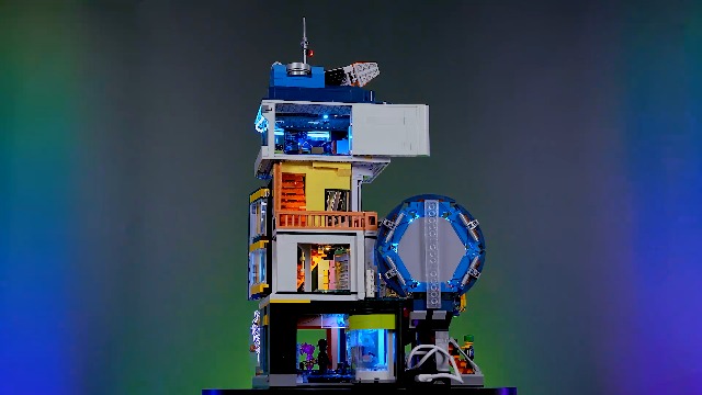 Amazon.com: Lumibricks Cyberpunk Game Stack Lighting-Building