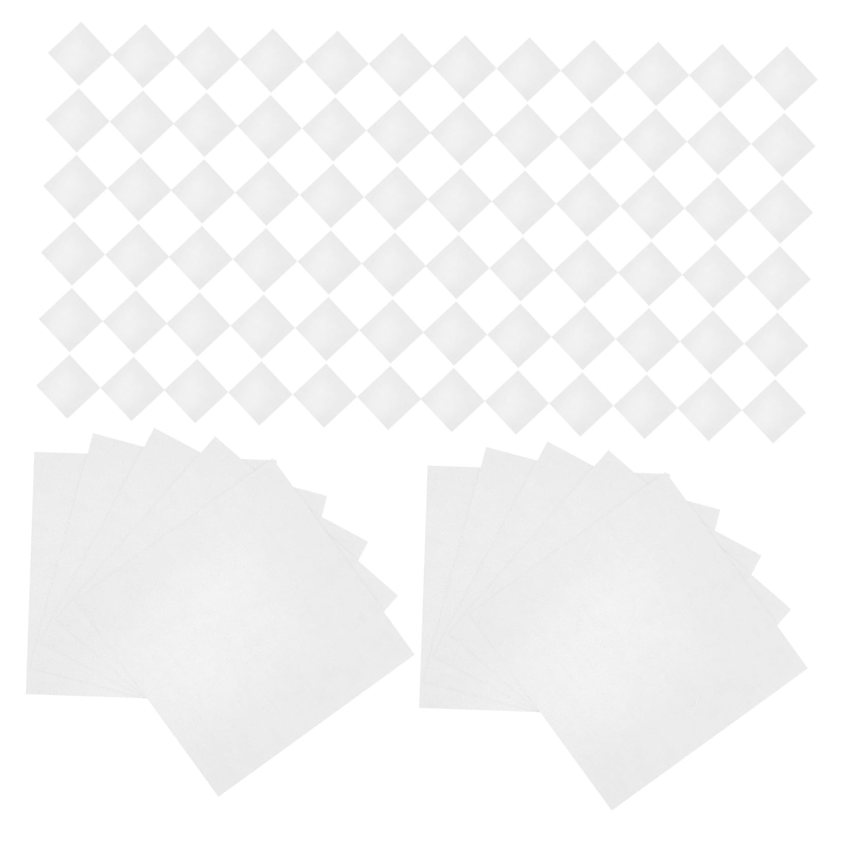 SOESFOUFU Sample Weighing Paper 500 Sheets Square Wide Rule Paper -Free Non-Absorbent-image-17