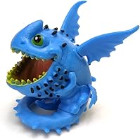 Vista 5 de Toysvill Dragons (Set 8 pcs) - Mini Action Figures: Toothless (Night Fury), Deadly Nadder, Gronckle, Hideous Zippleback, Hotburple, Monstrous