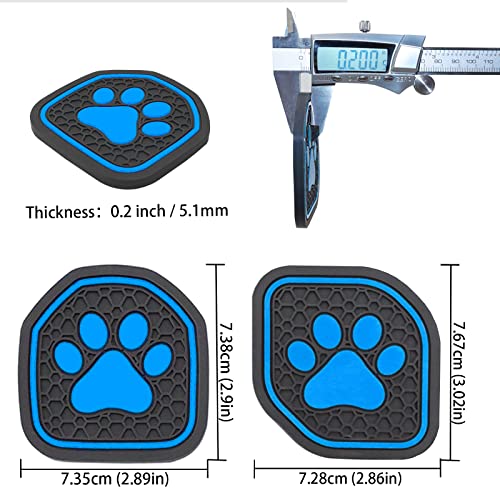 Insertos para portavasos para Jeep Wrangler 4 piezas miniatura 2