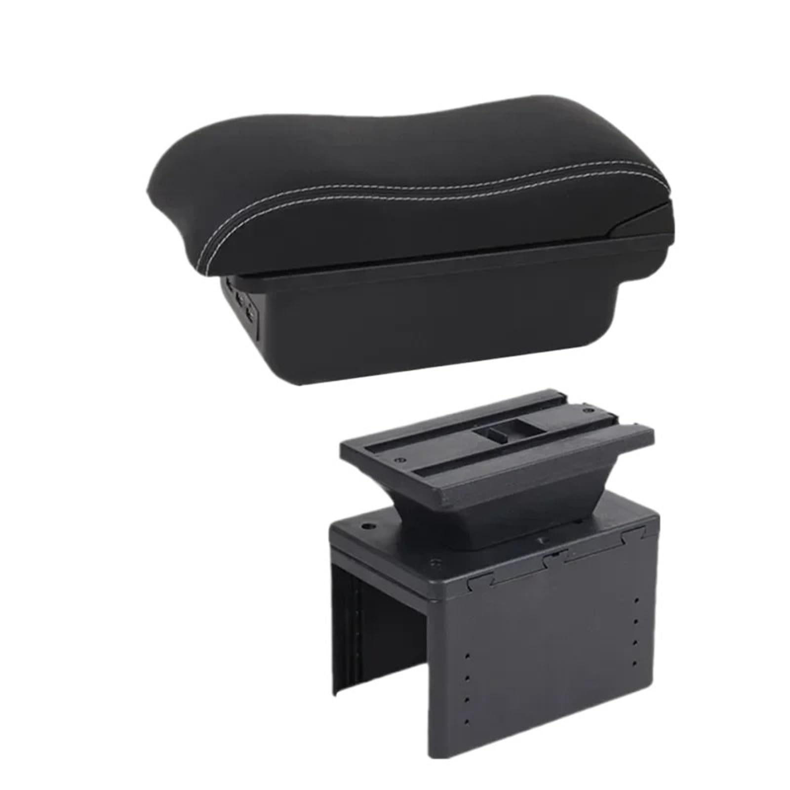 Car Armrest Box For For Fiesta MK8 Armrest Box Center Console