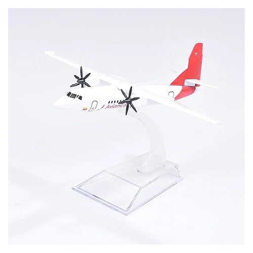 DZBERHX Avion Classique Vintage 16 cm Fokker FK-50 modèle d'avion