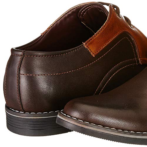Image of Centrino Mens Formal Shoes |Elegant Lace Up Derby for Business & Casual Wear | Premium Craftsmanship for a Stylish & Sophisticated Look | Cushioned Insole for All-Day Comfort & Support