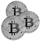 【MIT GOLD ÜBERZOGEN】Krisler physische Bitcoin Medaille besteht aus Eisen und ist mit einer Schicht aus 24-karätigem Echtgold überzogen. Das entspricht einer Reinheit von 99,99 Prozent.
