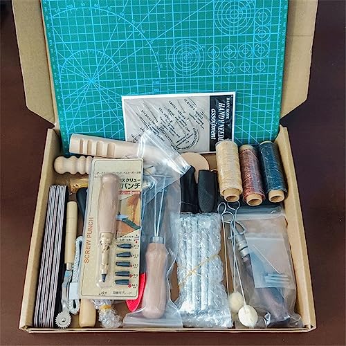 Kit couture cuir DYHWAC 50pcs pour maroquinerie main - 3