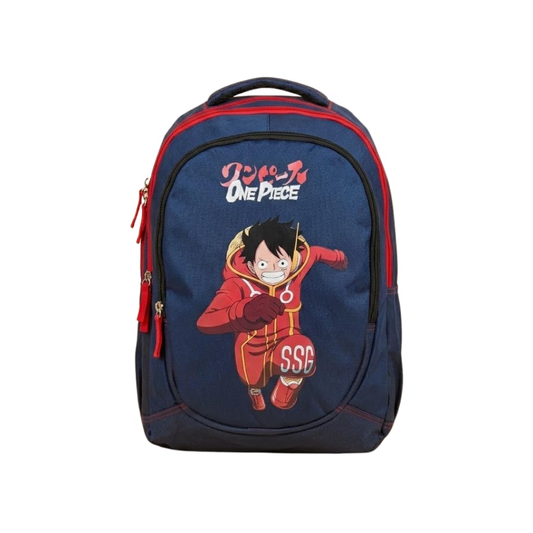 mybagstory Zaino One Piece | Grande Formato 45 cm | Blu marino