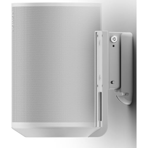 Support mural pour Sonos Era 100 Flexson blanc fixation haut-parleur unitaire