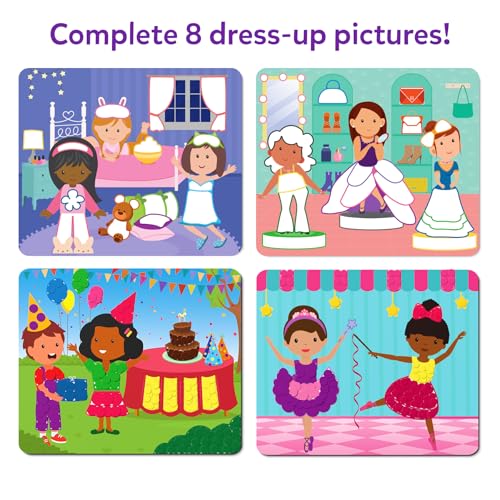 Image of Skillmatics Dot It Sticker Art - Dress Up, Mess-Free Fun for Kids, 500+ Stickers, Craft Kits, DIY Scrapbooking Activity, Travel Toys, Gifts for Boys & Girls Ages 3, 4, 5, 6, 7