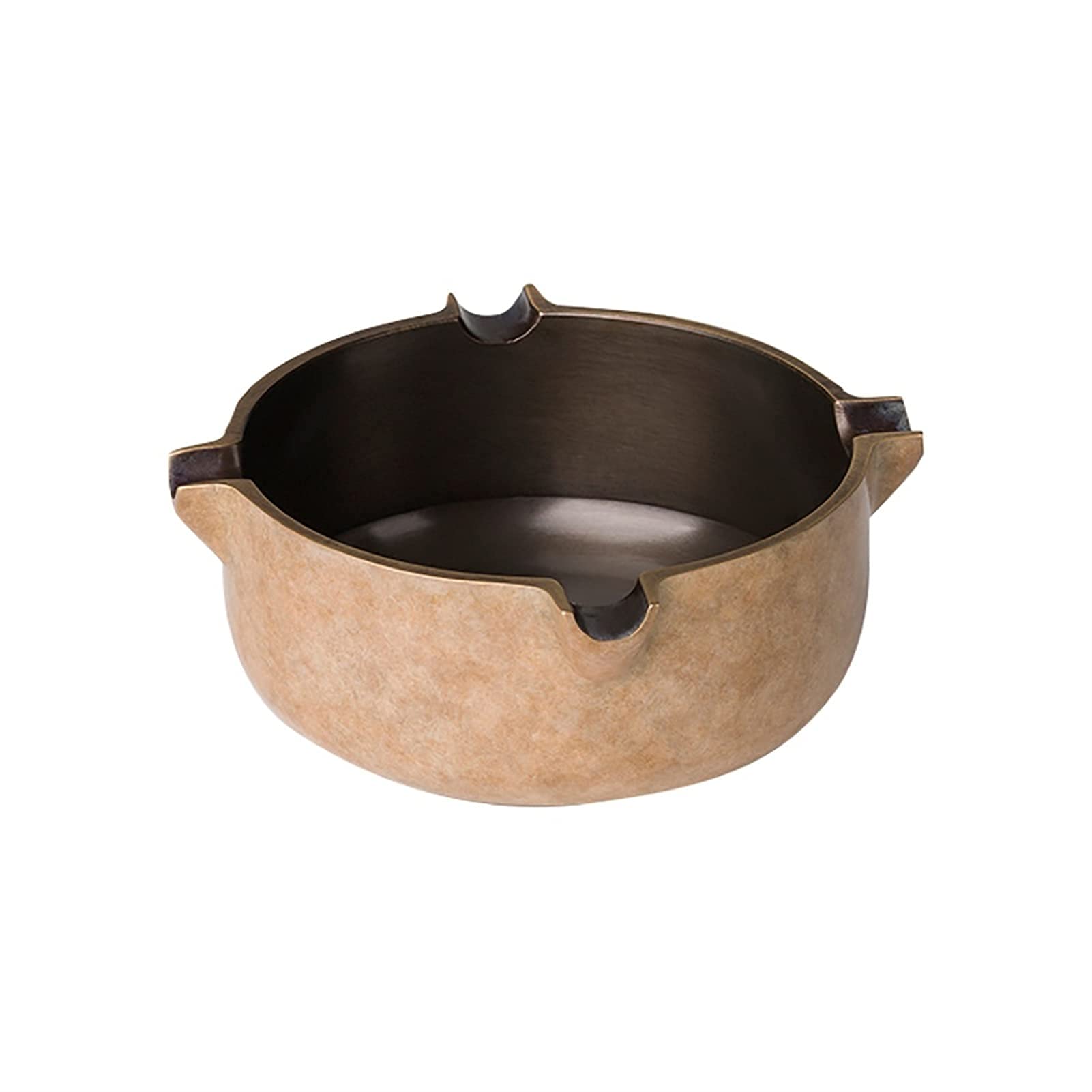 Cendrier en laiton coupe-vent avec plateau de cendres vintage extérieur